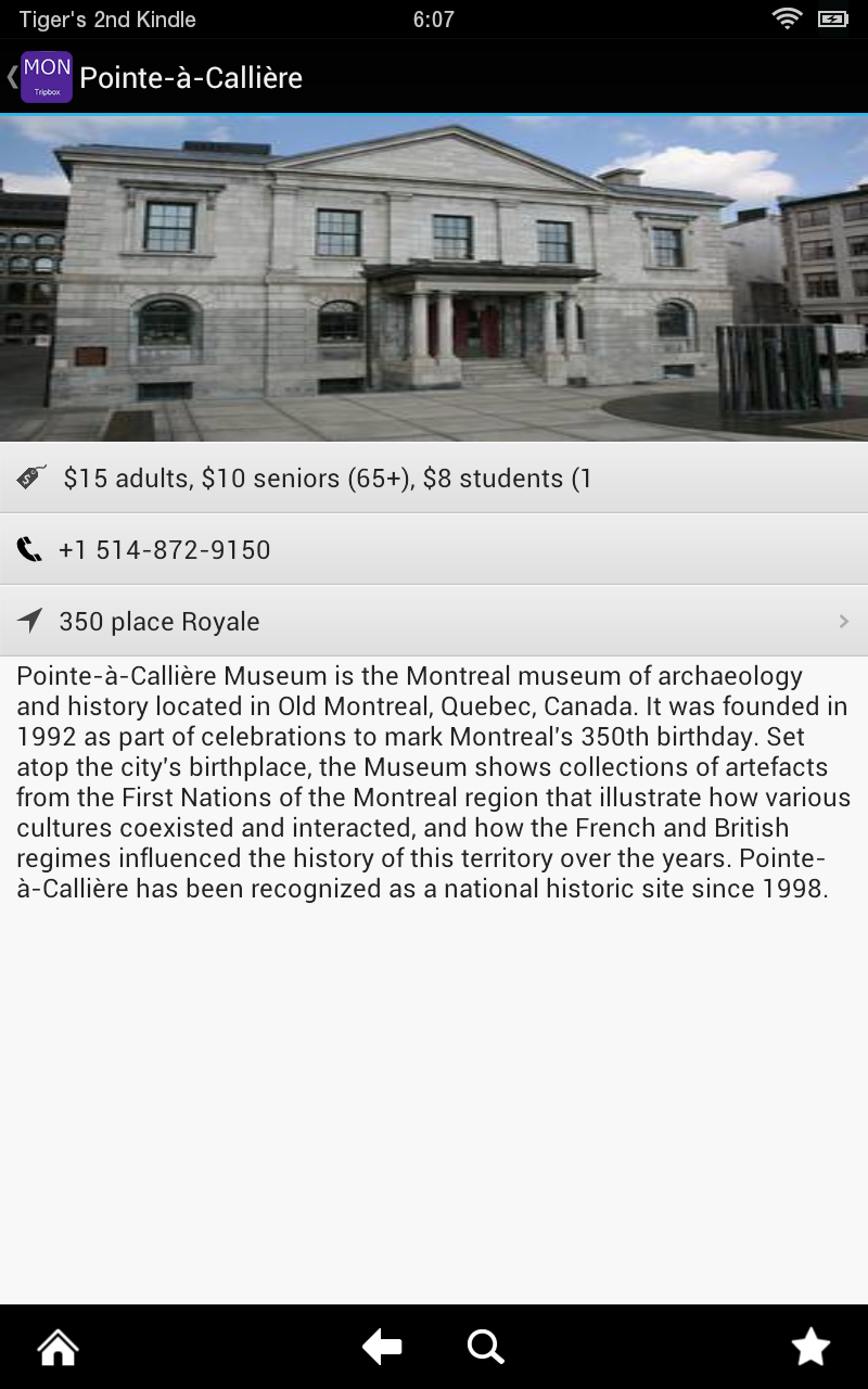 Tripbox Montreal (Kindle Tablet Edition) - App on Amazon Appstore