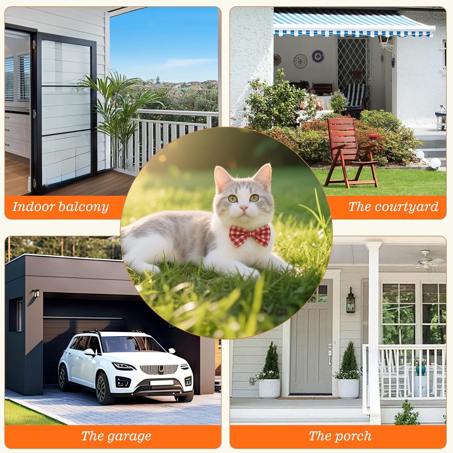 Cat Litter Box Enclosure, Large Cat Litter Box Furniture Transparent Glass Door, Fit Most of Litter Box, Modern Indoor Partitioned Cat House, End Table, 39.4 X 21.7 X 24.8 Inches, White