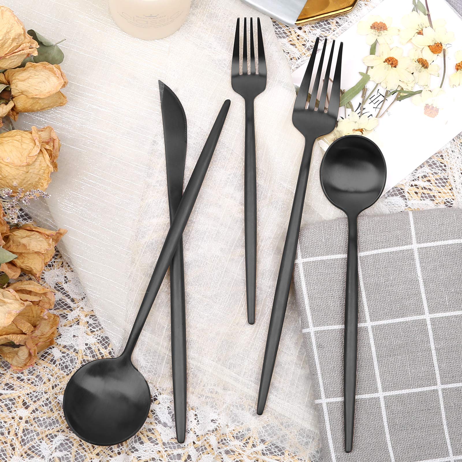 Set Posate Fameware 30 Pezzi Per 6 Persone – Acciaio Inox 18/0 – Finitura Satinata – Lavabile In Lavastoviglie
