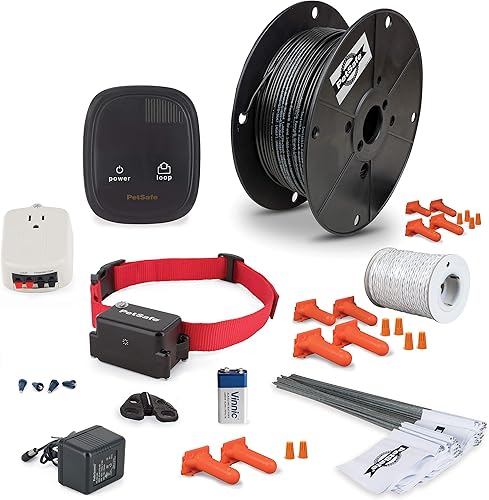 Miniatura 1 de PetSafe - Juego de cerca de instalación en el suelo Stubborn Dog Ultimate con 500 pies de alambre de calibre 16