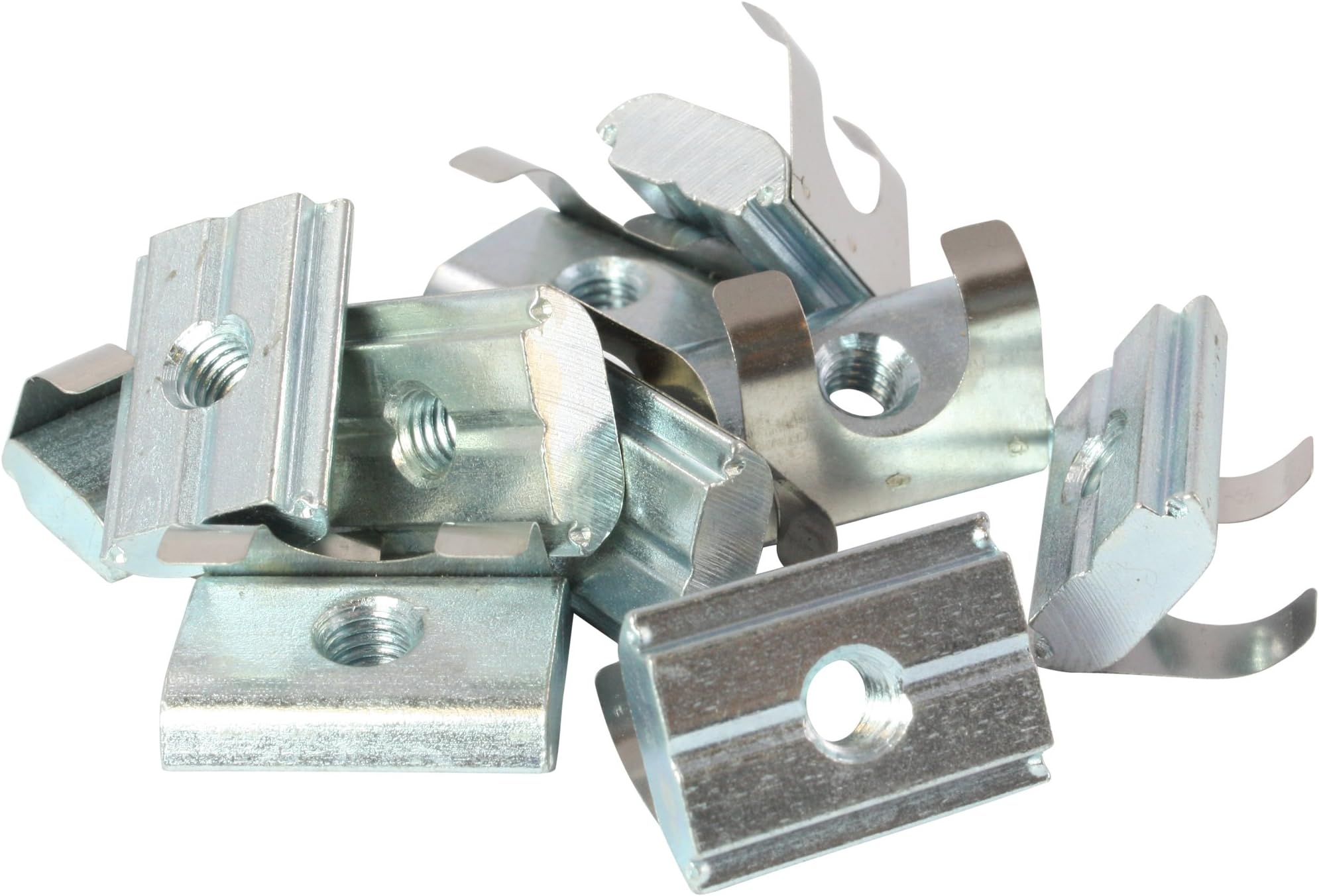 100x Nutenstein Einschwenkbar M4 - Typ B Nut 8 Mit Feder