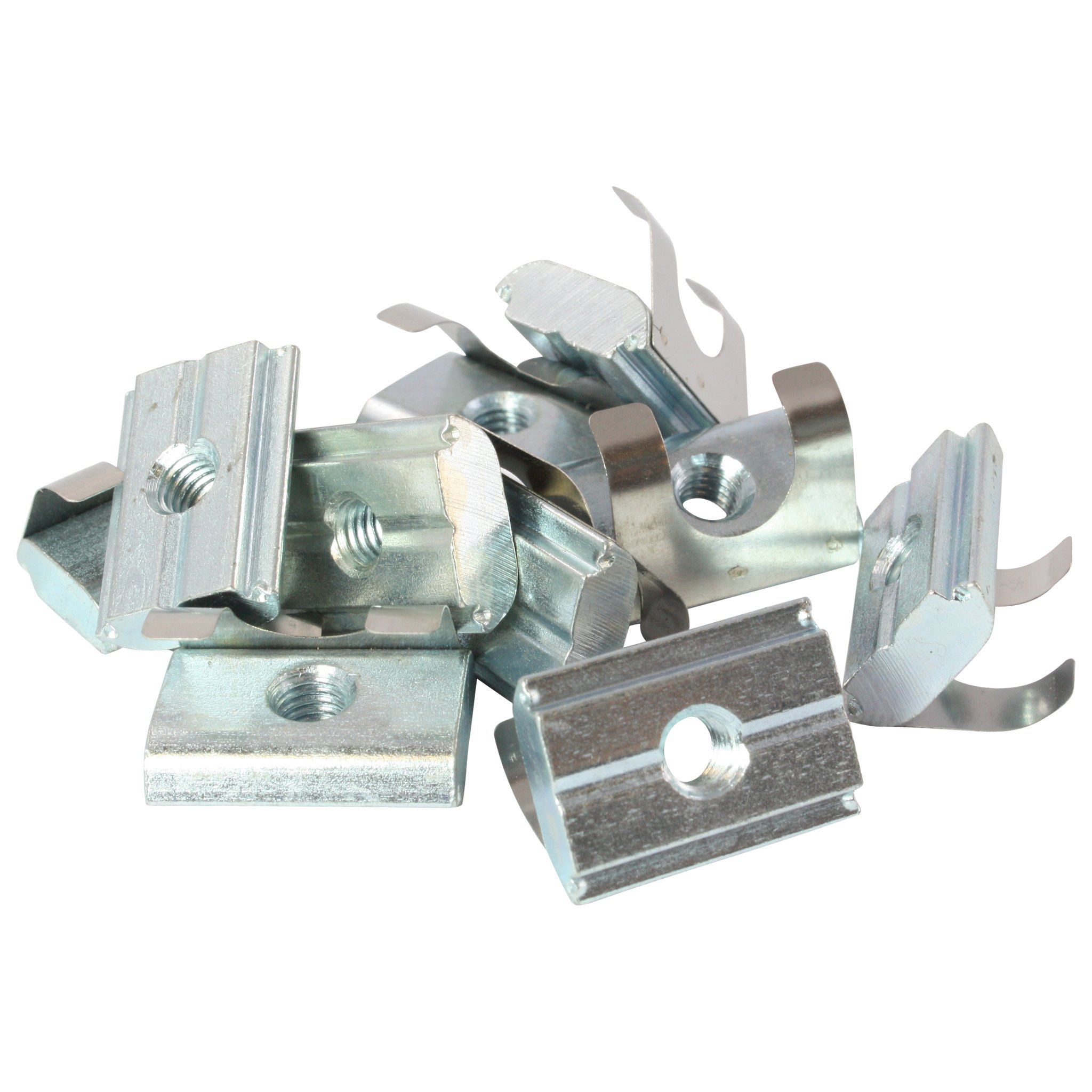 Écrou 10 Type B M5 empêche le glissement grâce au ressort en tôle d'acier x100