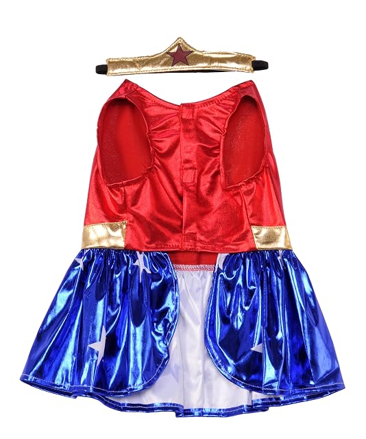 Foto 7 de 8 de Rubie'S Disfraz Unisex para Adultos 580286 Oficial de Rubie s DC Comic Wonder Woman Pet Dog Costume Super…