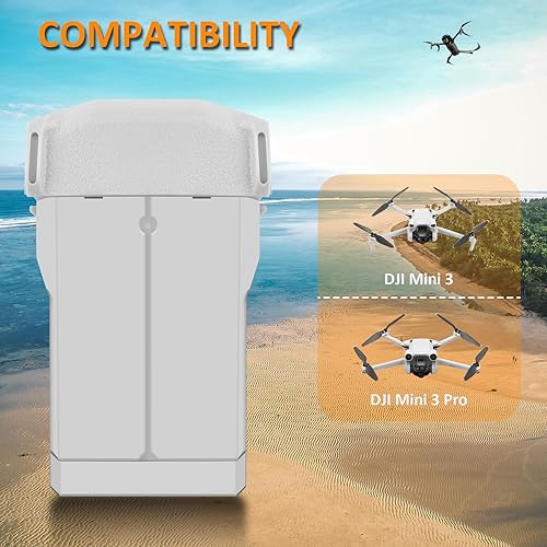 Miniatura 2 de Mini 3 Pro Batería Mini 3 Batería Recargable 1 Paquetes 3850mAh Reemplazo para Mini 3Mini 3 Pro Batería Compatible con DJI Mini 3Mini 3 Pro Drone