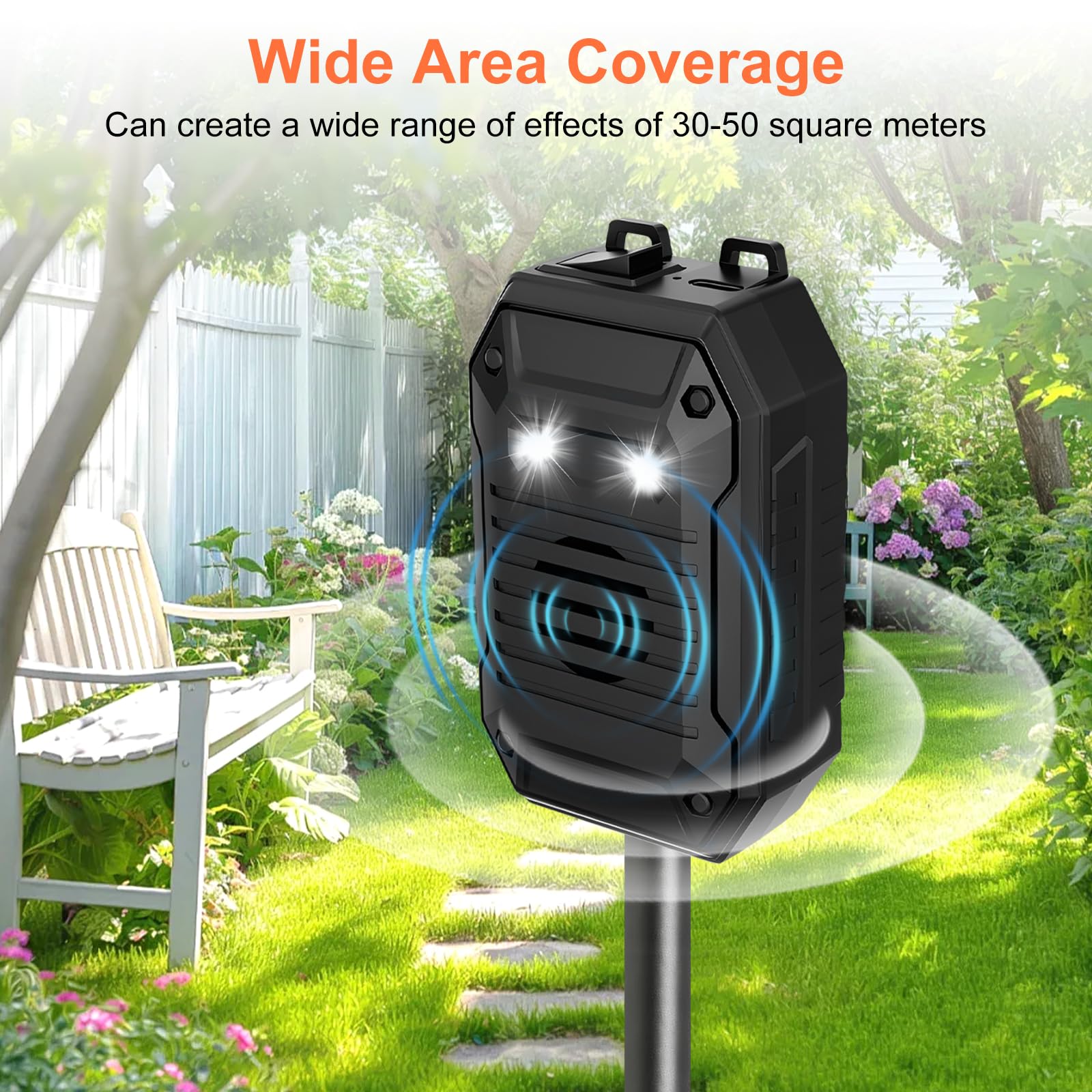Ahuyentador de Ratas para Coche USB y 12V,Repelente Ultrasónico de Animales | con Luces LED Estroboscópicas, Anti Martas y Roedores para Motor, Garaje y Exterior, Silbato Animales Coche de Alta Potenci
