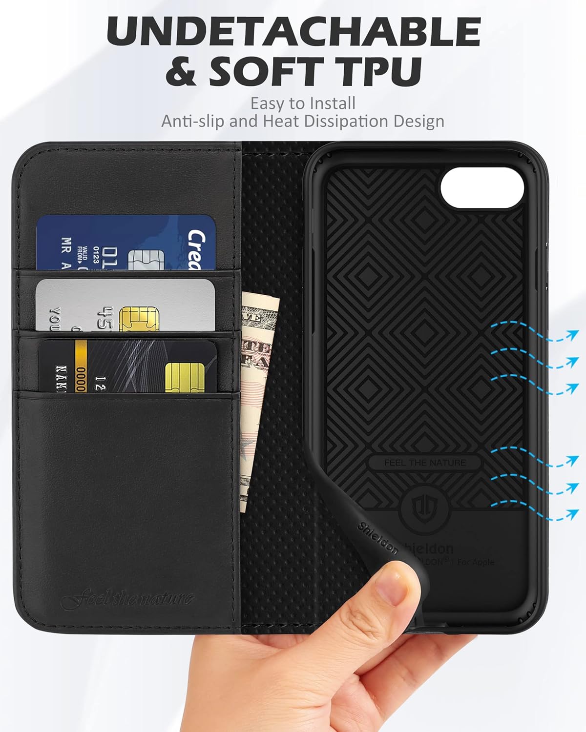 SHIELDON Case for iPhone SE 2022 5G/SE 2020 Genuine Kuwait Ubuy