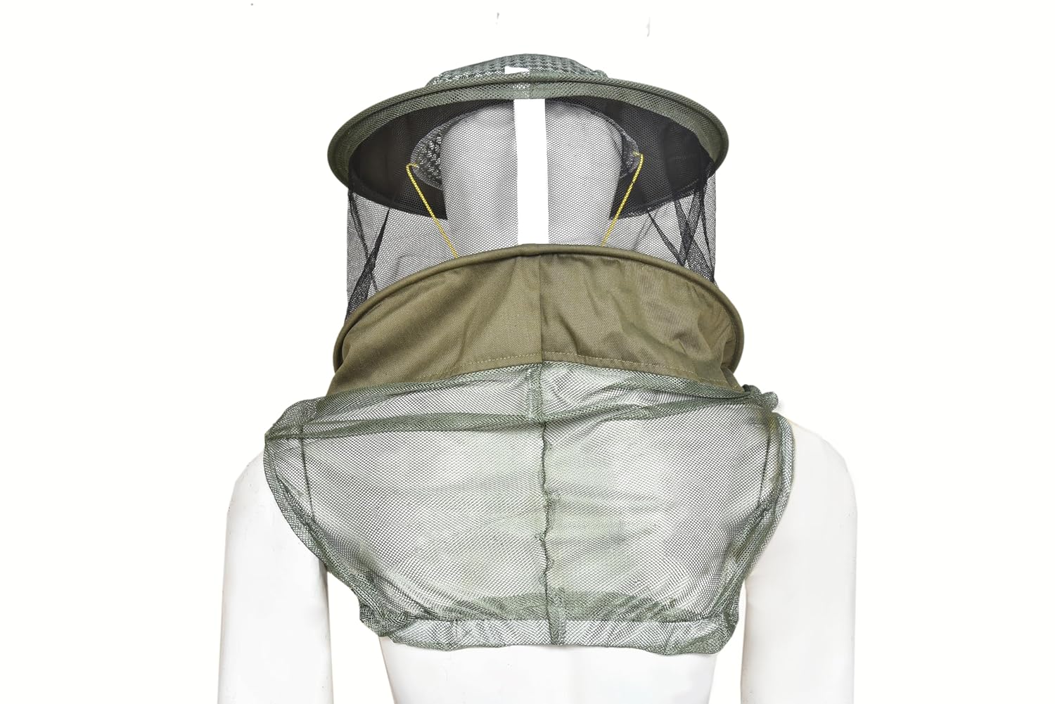 Beekeeping Veil Hat for Beekeepers 360° Protective High Visibility Mesh Breathable Ventilated Design Secure Elastic Fit (BP-105 Brown-1 Pack Veils)
