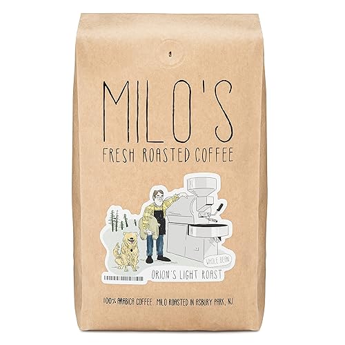 Milos Fresh Roasted Coffee Grado Especial Grado Pequeño Grano Entero y Café Molido 100 Arábica Tostado Claro Grano Entero 2 libras