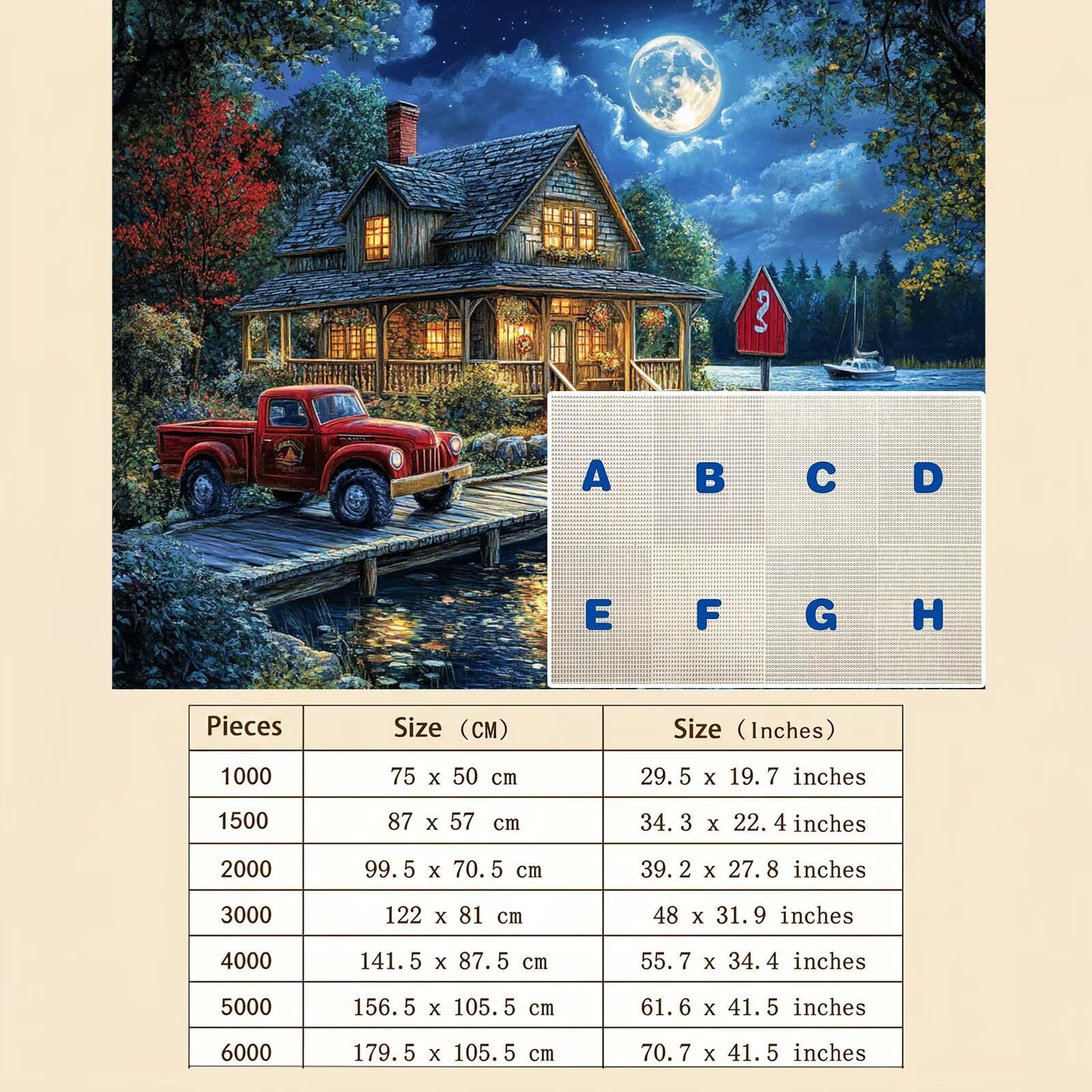 fumetti cabina Puzzle 1500 Pezzi per Adulti, Puzzle in Legno - Collezione Classica con Poster Incluso - Sfida di Concentrazione e Passatempo Antistress, Gioco Educativo per Famiglia, 87 x 57 cm f0-680