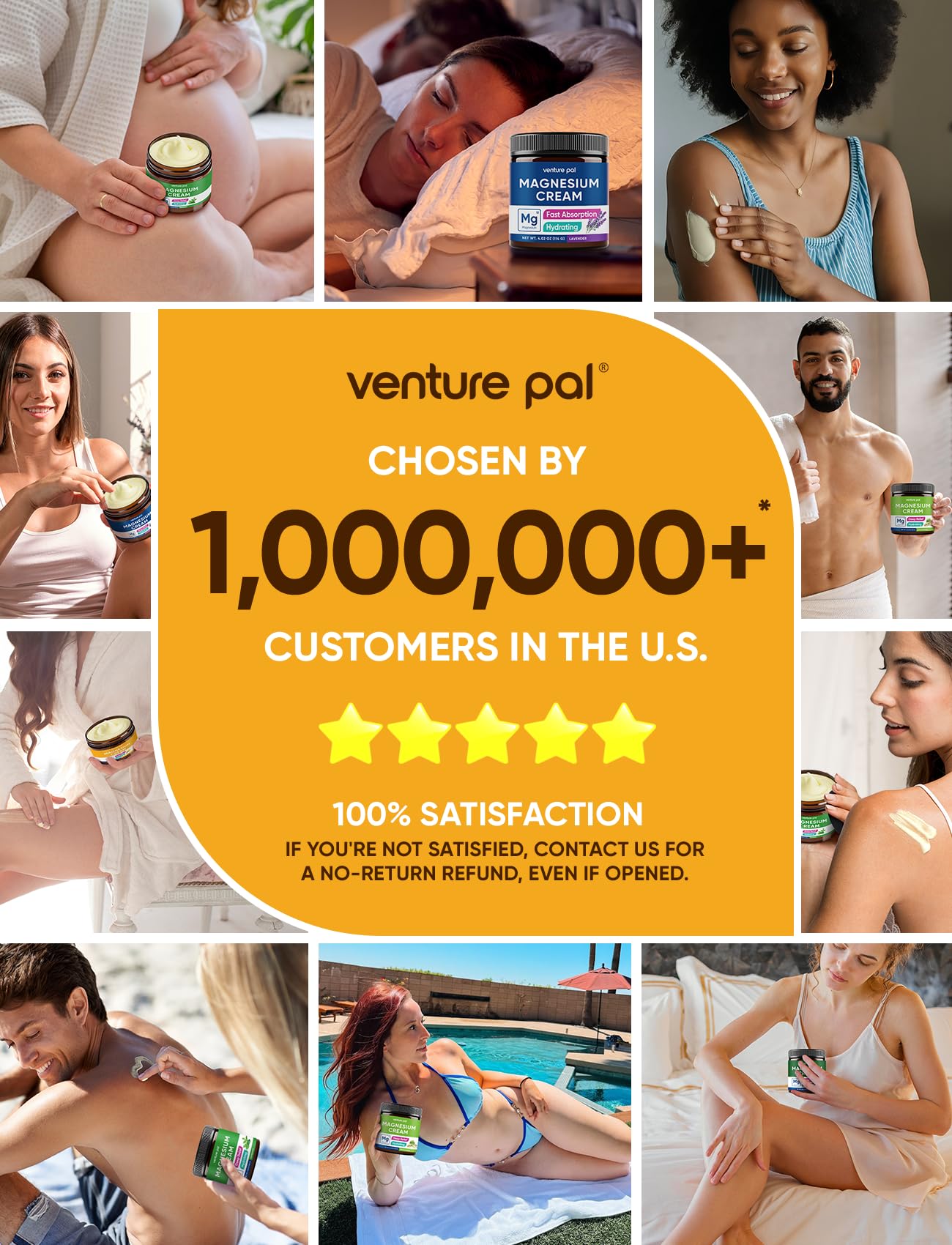Venture Pal Topical Magnesium Cream, Highly Concentrated Magnesium Lotion — Amazon image 10