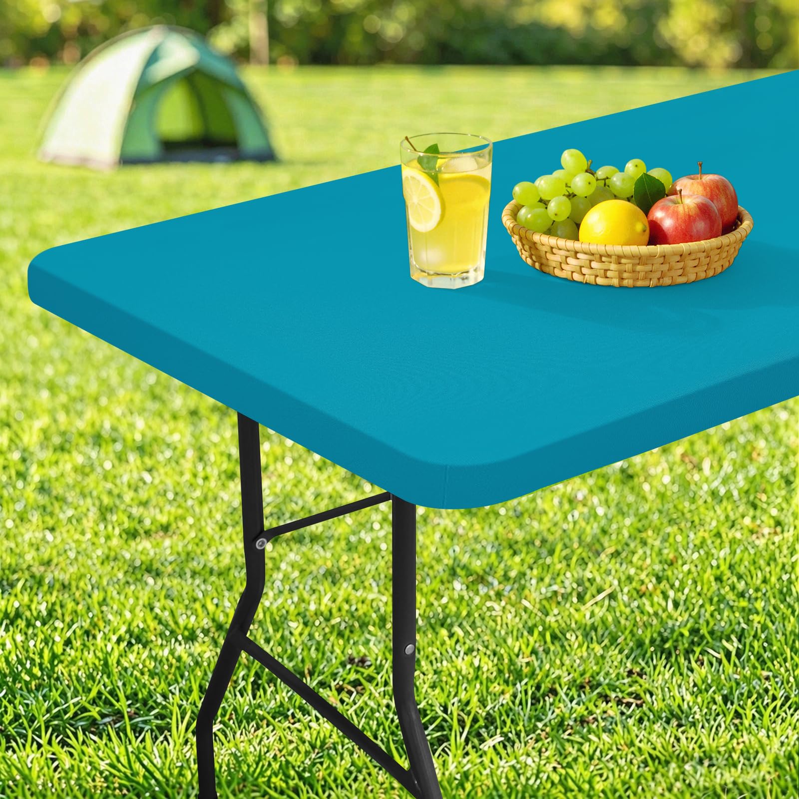 Photo 1 of homing Rectangle Tablecloth 60" x 36" Teal