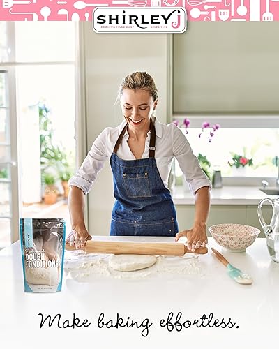 Miniatura 6 de Shirley J Acondicionador de masa profesional, potenciador de masa para pan, rollos, pizza y más, versátil y fácil de usar, mejora el aumento, la