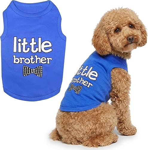 Miniatura 50 de Parisian Pet - Camiseta para perros y gatos, con texto en inglés Big Sister, 2XS