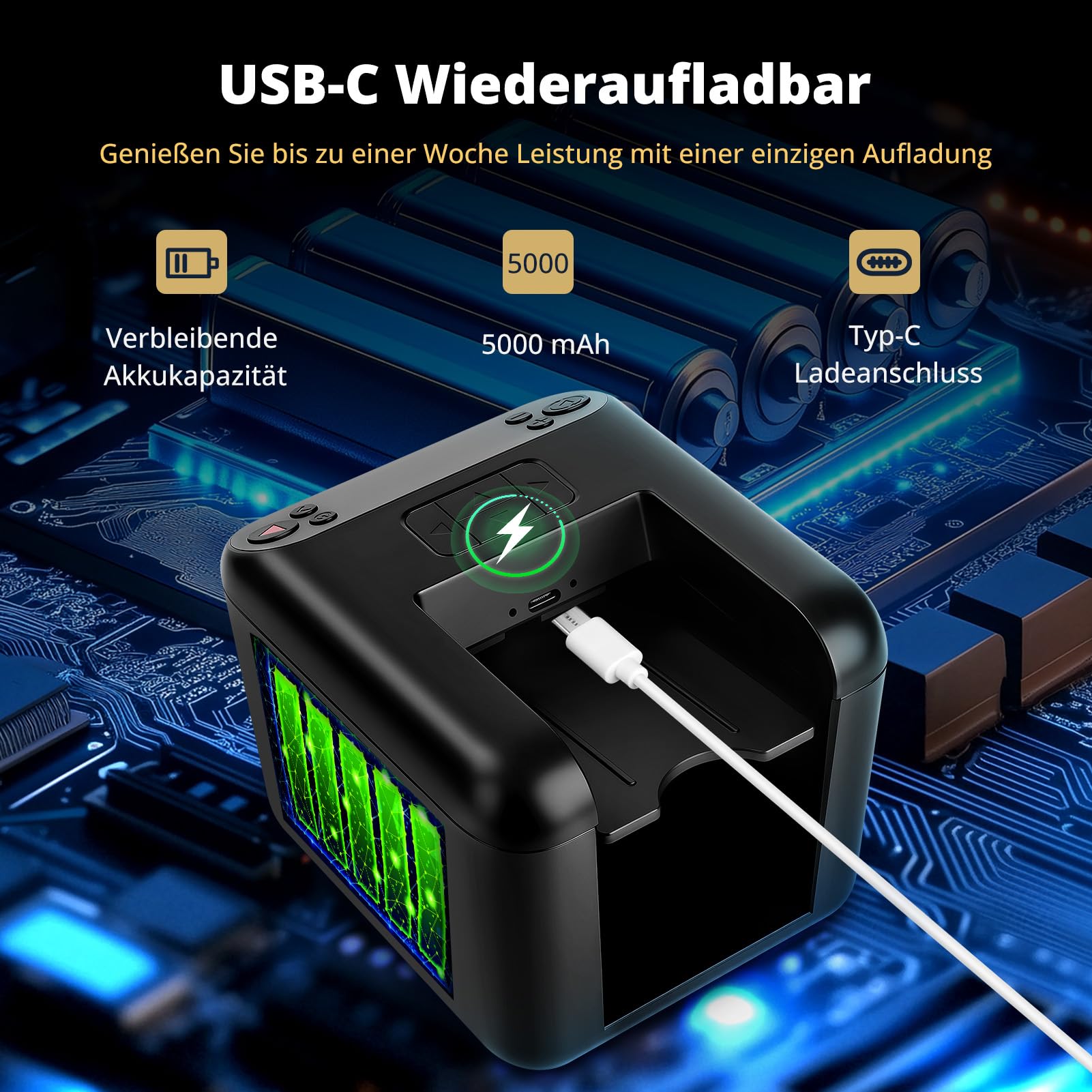 Automatischer Elektrischer Kartensendemaschine Wiederaufladbar für 1/2/3 Decks, 1–12 Spieler, 4 Rufknöpfe, 360°& 180°Drehung, kompatibel mit Texas Hold'em Poker, UNO, Bridge, Blackjack und mehr