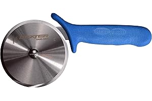 Dexter-Russell P177AH 4" Pizza Cutter with High-Heat Blue Handle