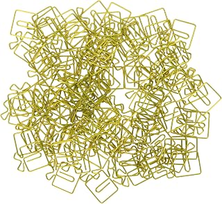 100pcs Christmas Gift Box Shape Paper Clips, Metal Paper Clips Portable for Document Classification, Home, School, Office