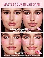 Vista 3 de SHEGLAM Color Bloom Rubor Líquido en Polvo para Mejillas con Acabado Mate - On Point Candy Apple