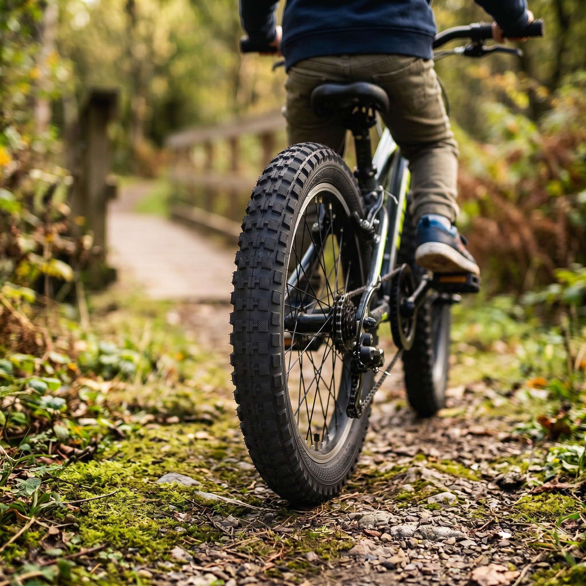 Pneumatico Esterno per Bici, 12/14/16/18/20X 2.4 Pneumatici per Biciclette per Bambini Pneumatico per Mountain Bike 280KPa Pneumatico Equilibrio Accessori per Il Ciclismo