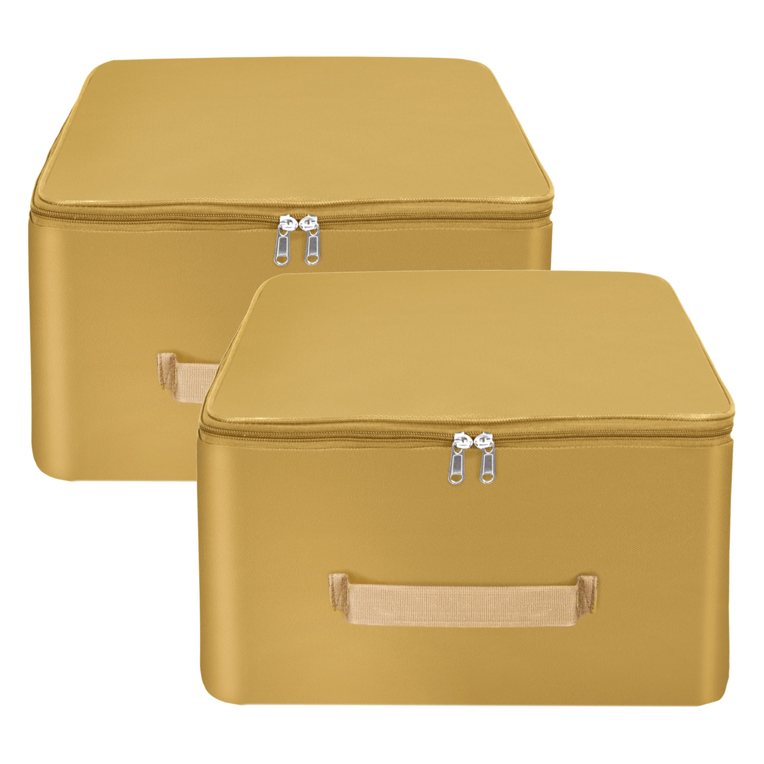 Storite 2 Pack Nylon Wardrobe Bag Underbed Cloth Storage Organizer Bag