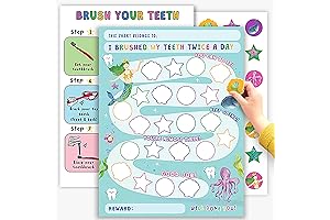 Toothbrush Chart: Empowering Kids' Dental Hygiene with Fun and Motivation