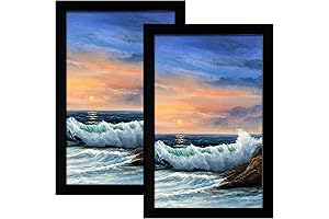 LUCKYLIFE 16x24 Inch Picture Frame: Showcase Your Artwork with Elegance