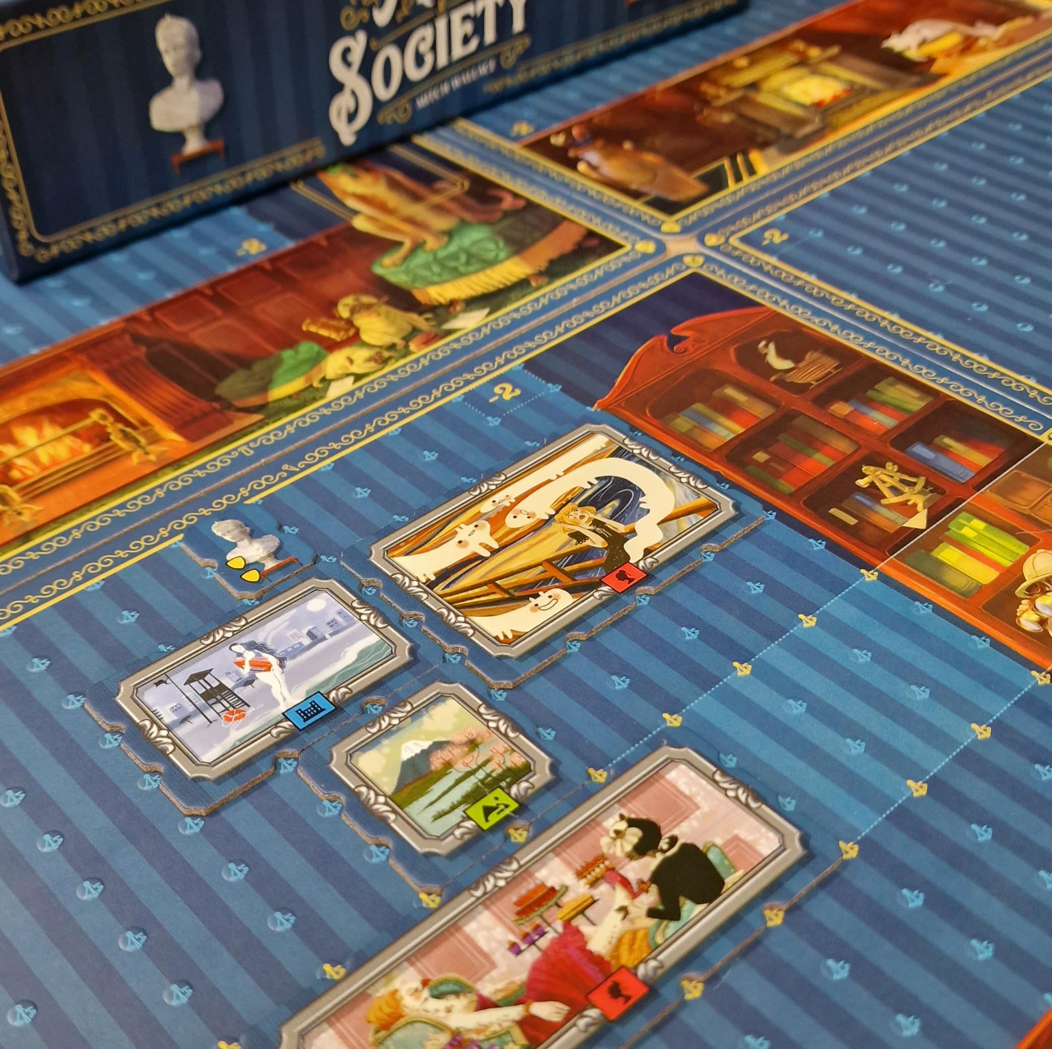 Devir - Art Society, Juego de Mesa, Juego Familiar, Juego de Arte, 10 años (BGARTPS)