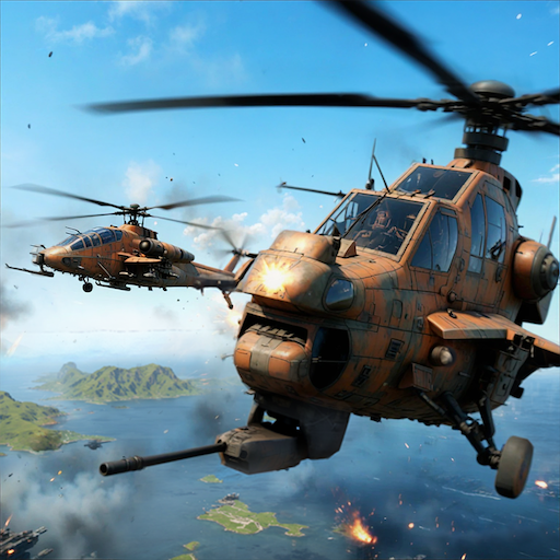 Gunship War Chopper Shooter Game