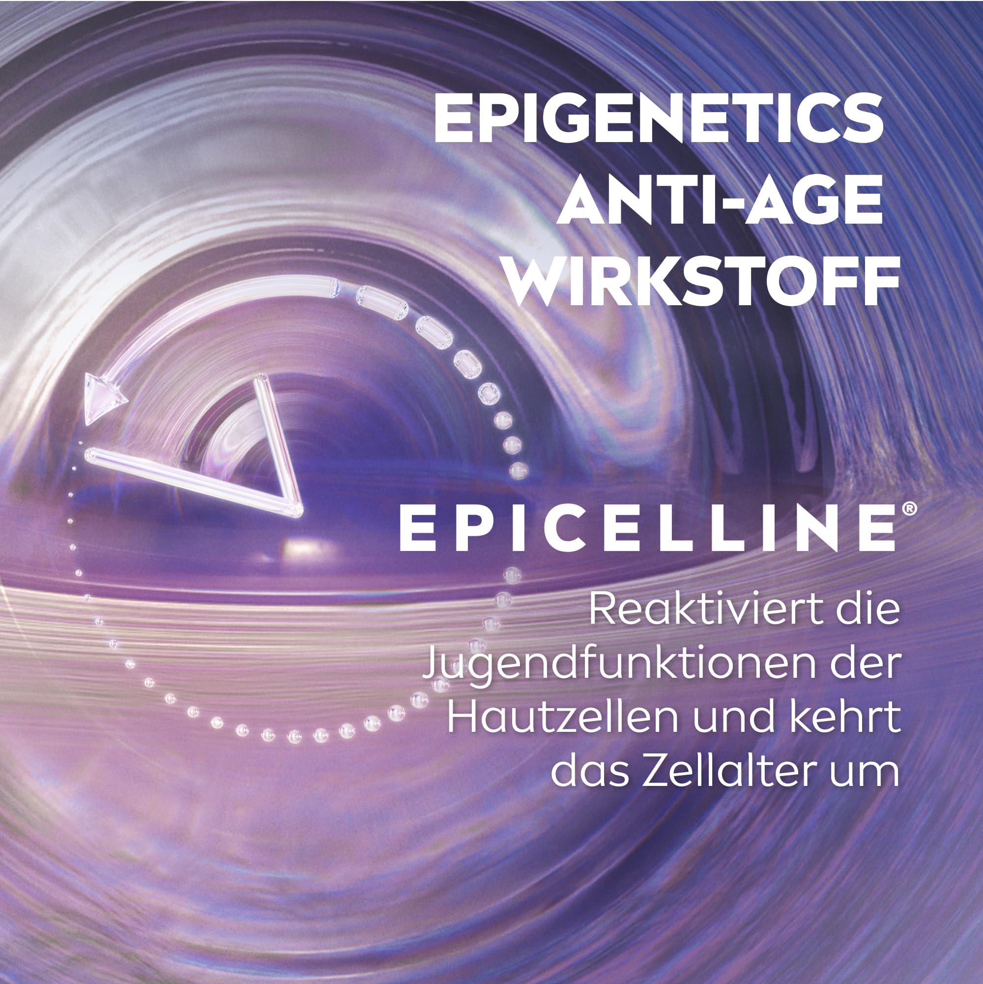 NIVEA Cellular Epigenetics Verjüngendes Serum mit EPICELLINE, setzt das Hautalter in 2 Wochen zurück, revolutionäre Gesichtspflege mit 3 Arten Hyaluronsäure (30 ml)