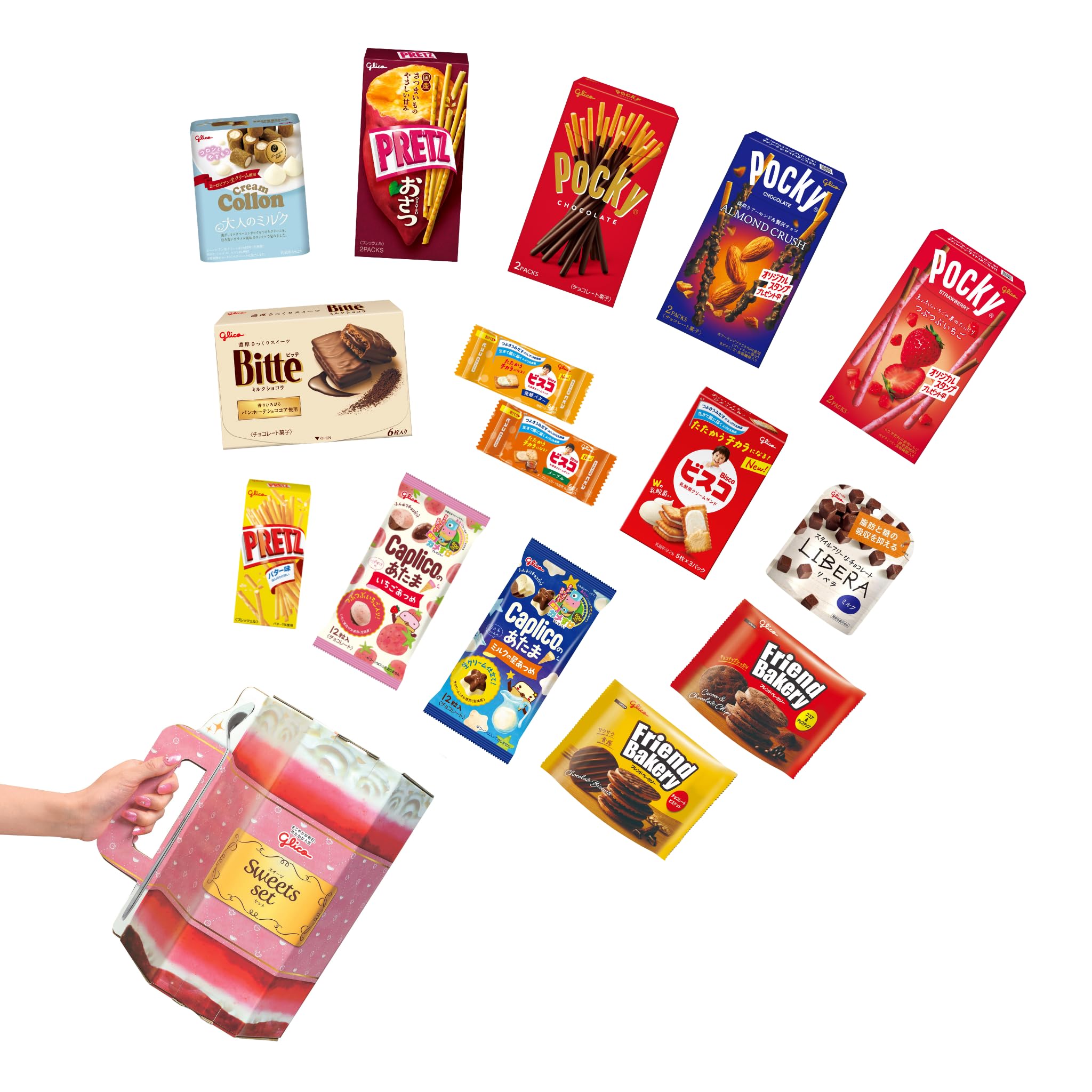 Amazon.co.jp: 【江崎グリコAmazonショップ限定】 江崎グリコ スイーツ