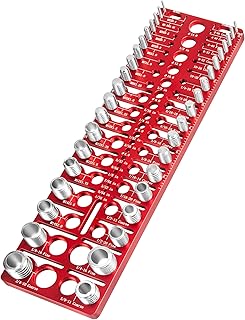 57 Nut and Bolt Thread Checker - Thread Checker Standard and Metric Bolt and Nut Identifier Gauge 21 Standard & 17 Metric & 19 Drill Gauges Thread Gauge Screw Size and Thread Gauge Inch & Metric