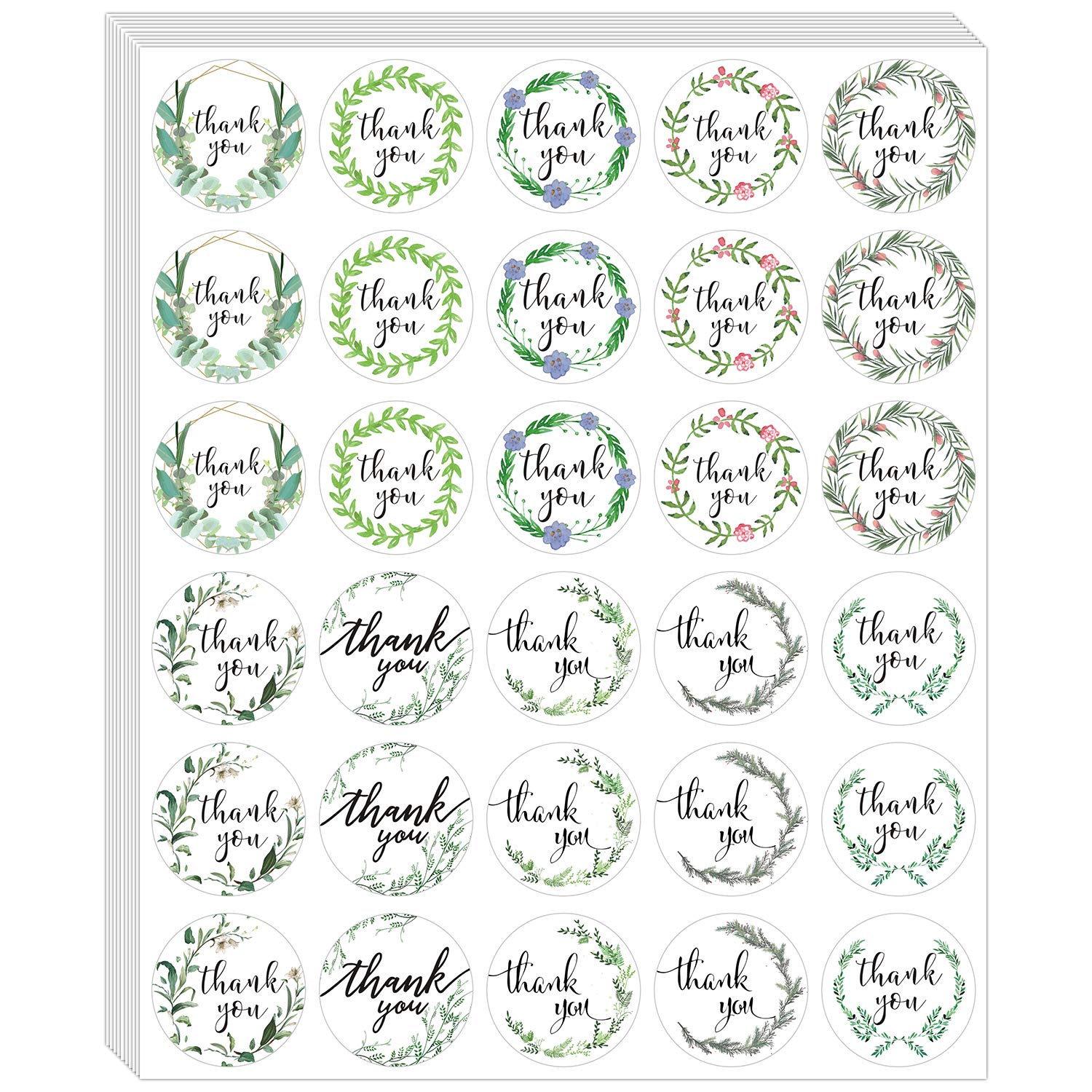 Amazon.com: Thank You Stickers Pack of 600 Waterproof Thank You Labels 1.5  Inch, Choumia 10 Boho Design Thank You Sticker Roll Decorative Adhesive  Labels for Business Bubble Mailers, Gifts, Wedding Favors &