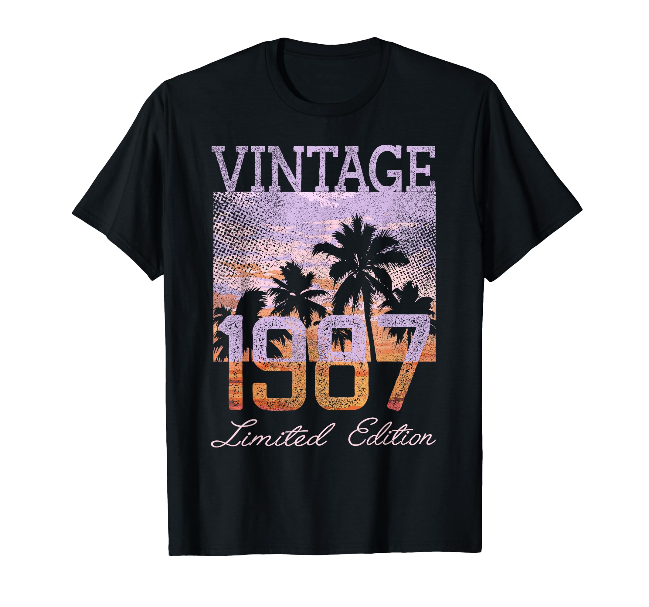Vintage 1987 Limited Edition 38 Year Old Gifts 38th Birthday T-Shirt