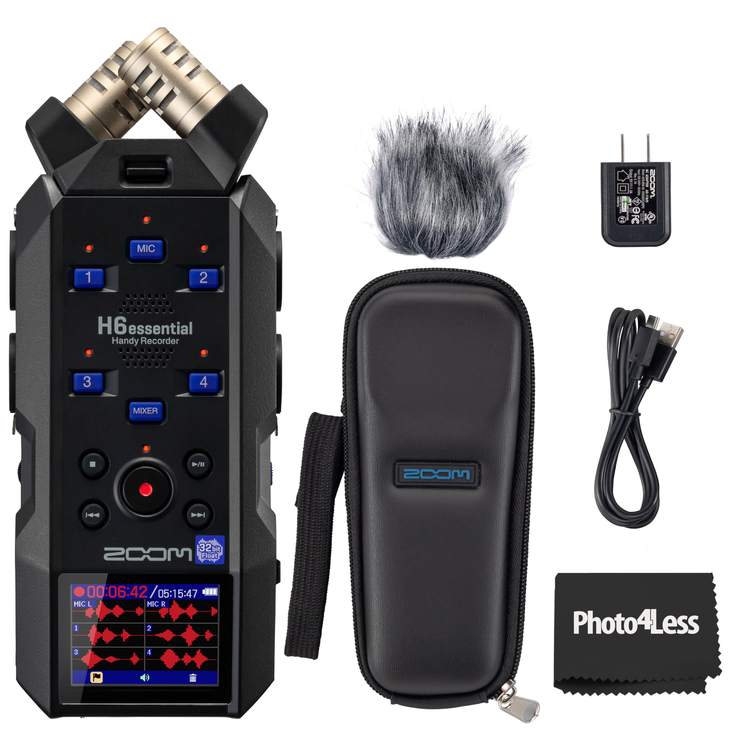 Amazon.co.jp: Zoom H6essentialハンディレコーダー、H6essential