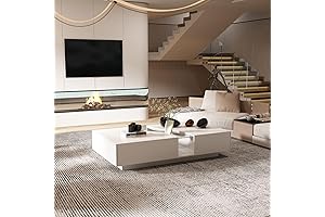 Elegant Glowing Jade Coffee Table, The Perfect Touch For Any Living Room