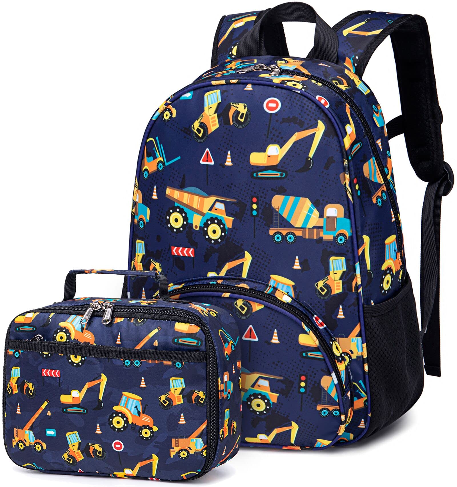 Backpack for Kids Boys Girls Preschool Kindergarten Bookbag Set with Lunch Box Toddler School Bag
