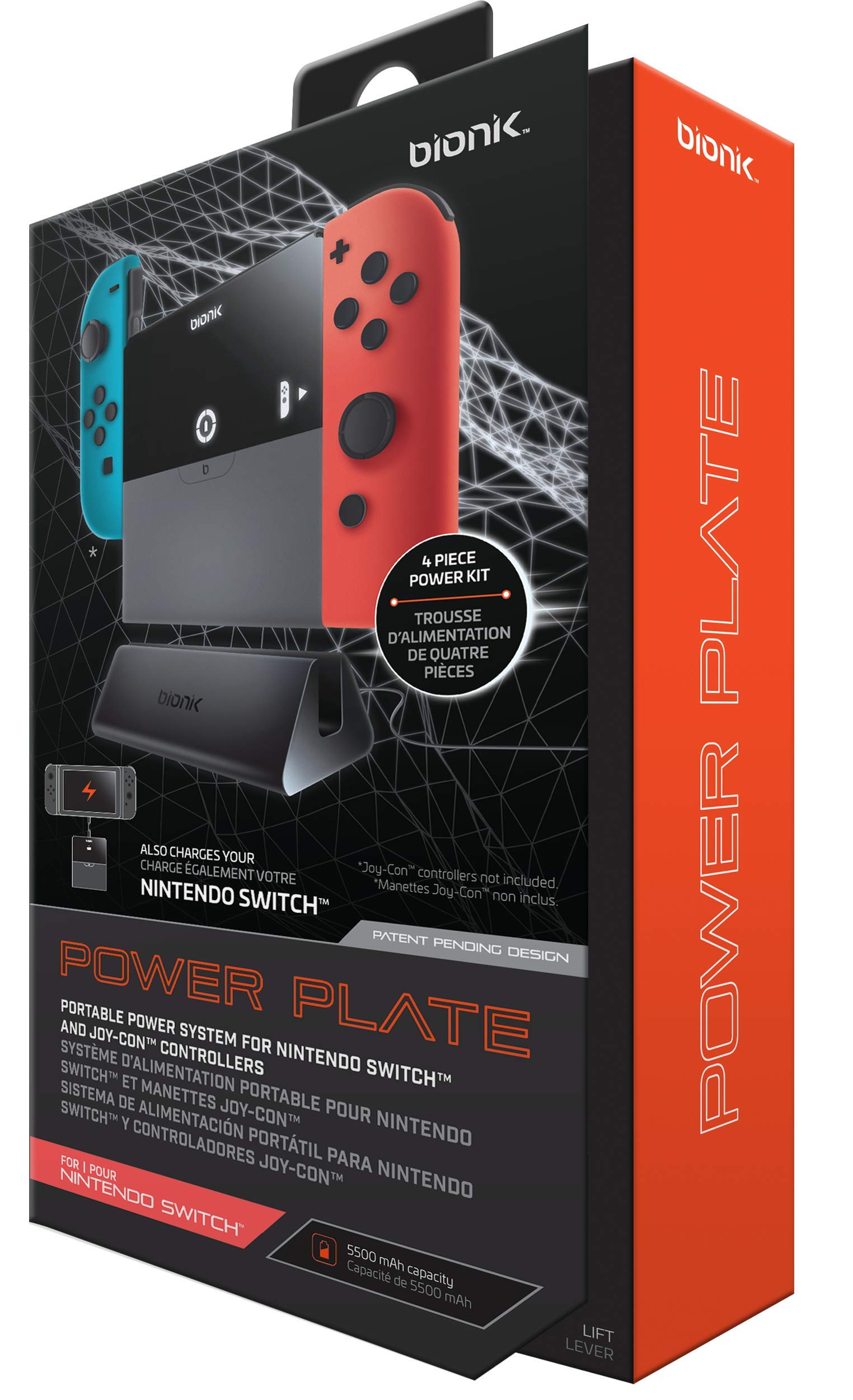 Power Plate Portable Power System For Switch Console And Joy-Con [Nintendo Switch ]