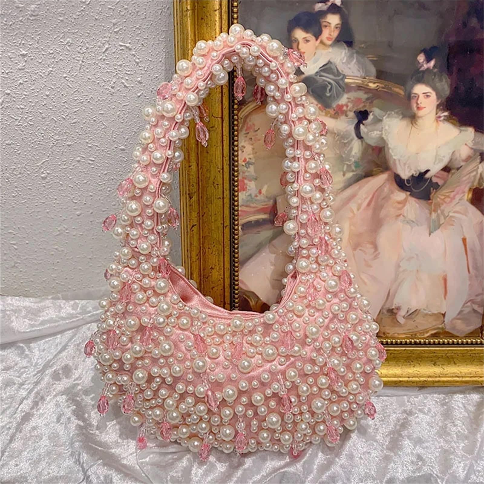 Handgemachte Abend Perle Tasche Handtaschen Designer Nette Frau Perlen Für Hochzeit, Abschlussball oder Party