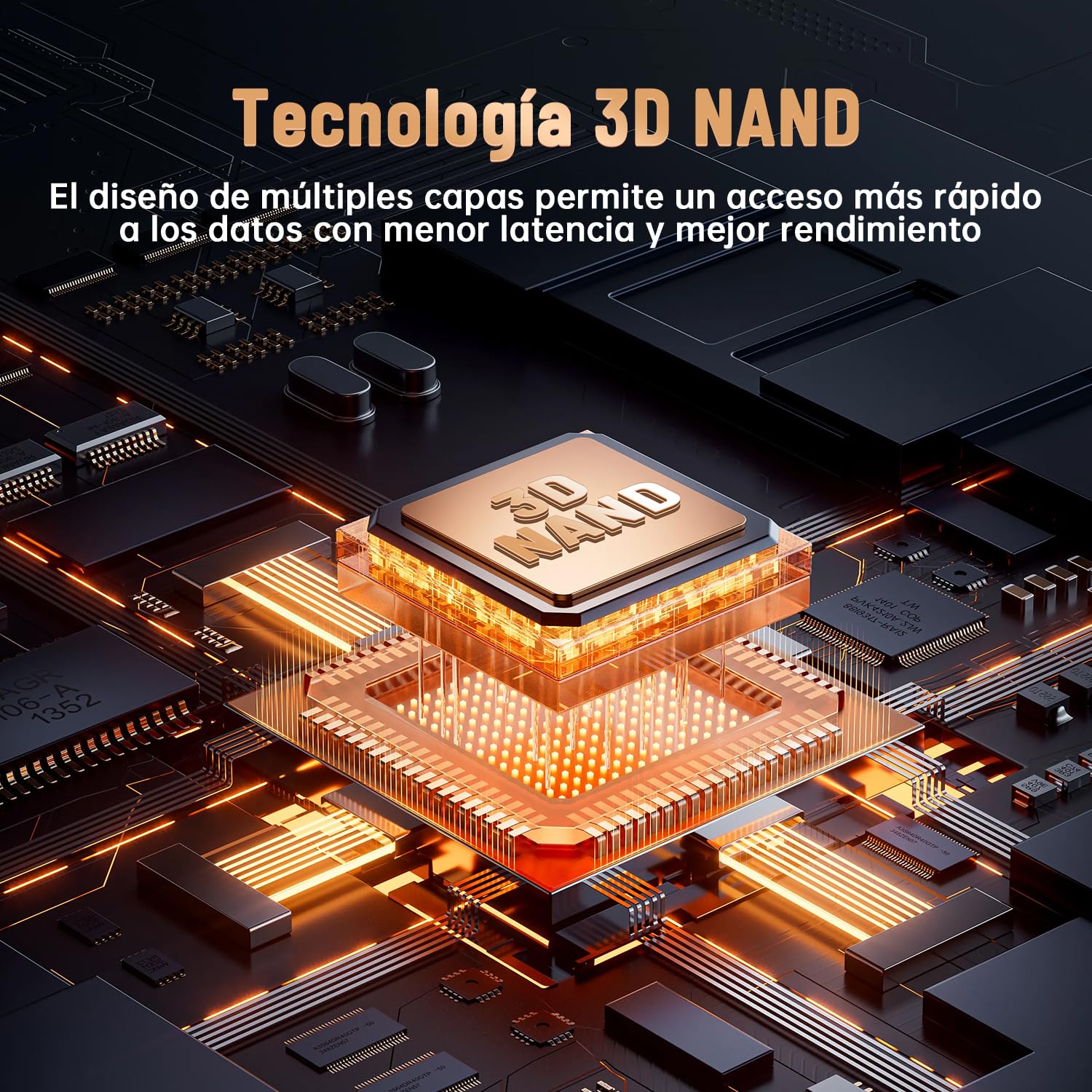 512GB M.2 2230 NVMe PCIe 4.0 5200/4000MB/s Interno | 3D NAND, SSD interno de alto rendimiento para Steam Deck, laptops y Mini PC. Velocidades ultrarrápidas.