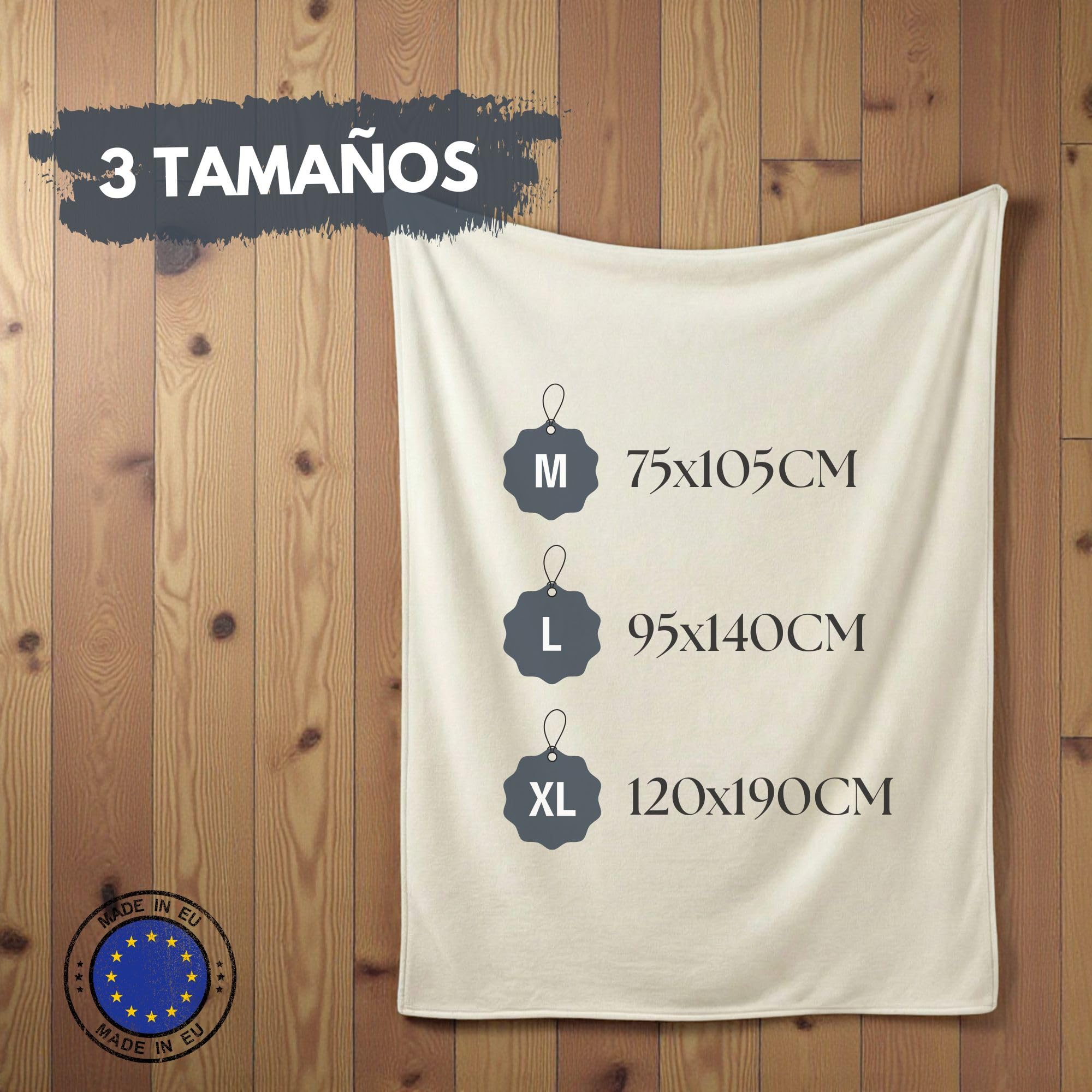 LolaPix Coperta Personalizzata Con Nome Per Lei – Morbida In Poliestere 75x105 Cm