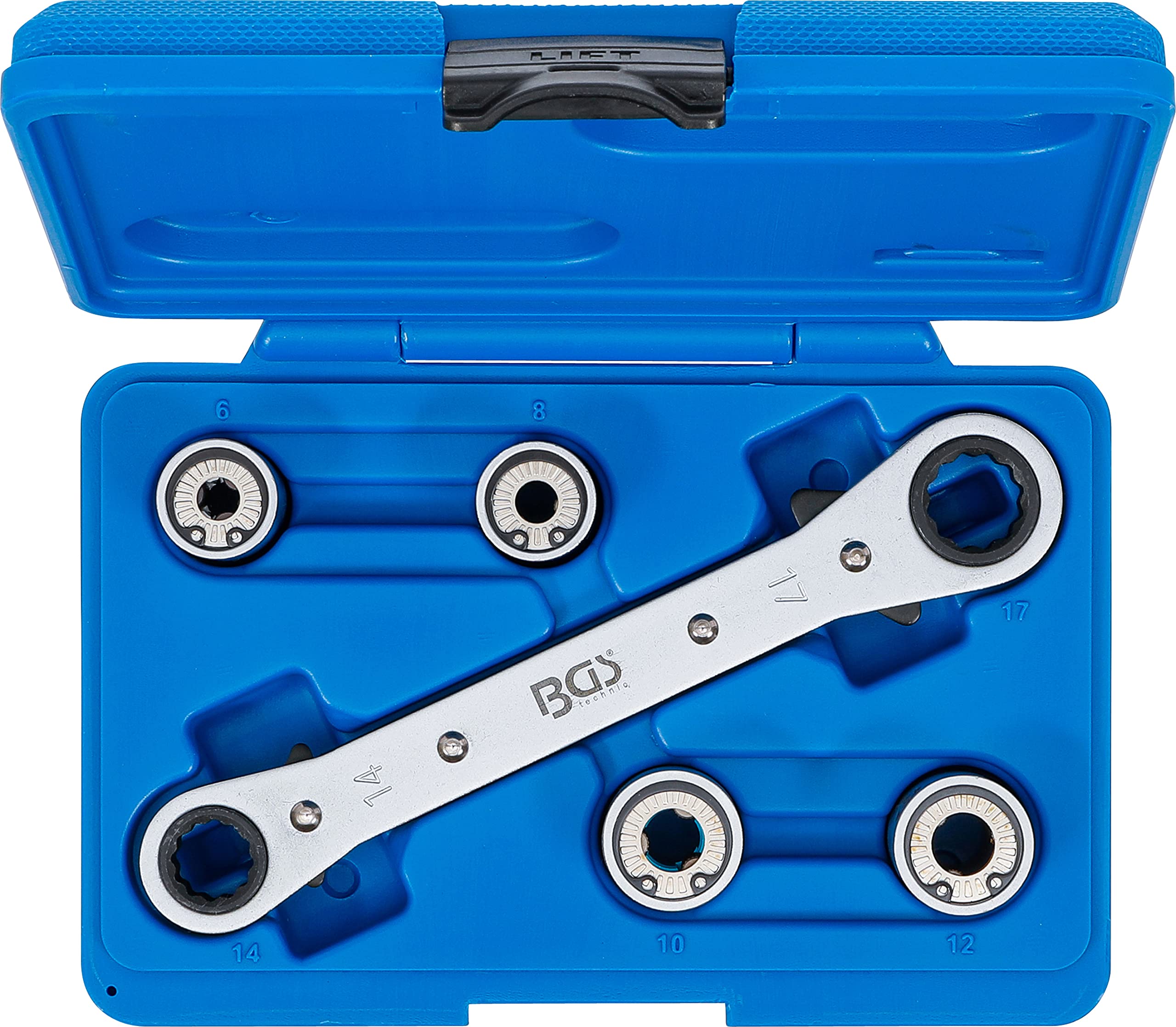 BGS 65505 | Serie di estrattore per perni distanziatori | 6 - 12 mm | 5 pz.