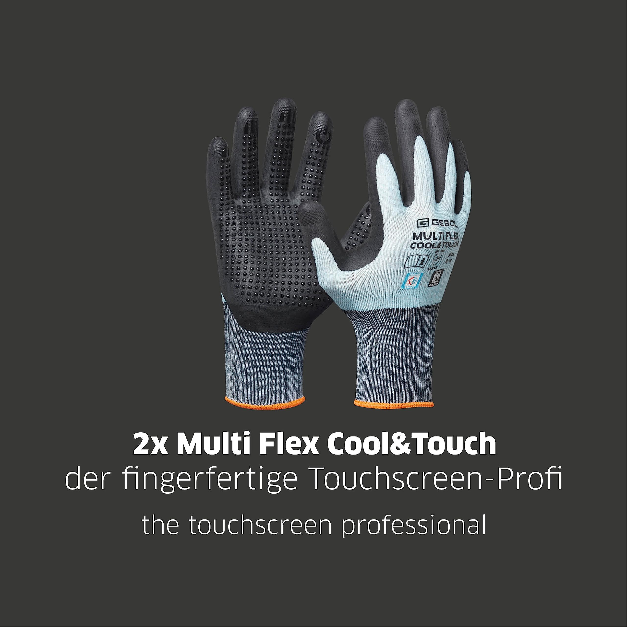 Gebol GO, 10 Paar Arbeitshandschuhe-Set fr den Umzug, Handschuhe-Mix fr  Helfer, mit Touch-Funktion oder um Fingerabdrcke zu vermeiden, fr Herren,  Gr. L/9 : Amazon.de: Baumarkt