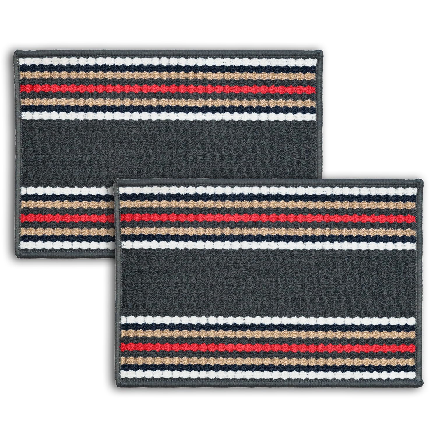 Status Contract Anti Slip Front Monsoon Doormat (38x58cm)| Living Room Rug |Polypropylene Floor Mat for Home|Essential Small Rug for Office, Bedroom & Kitchen|-Pack of 2(Grey), Rectangular (B0D7CD9FSV) Amazon Price History, Amazon Price Tracker