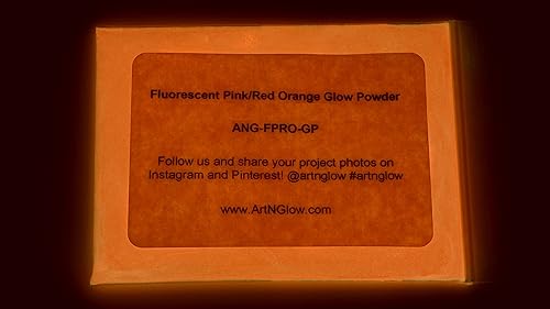 Pigmento en polvo que brilla en la oscuridad, 0,4 oz. Colores neutrales y fluorescentes.