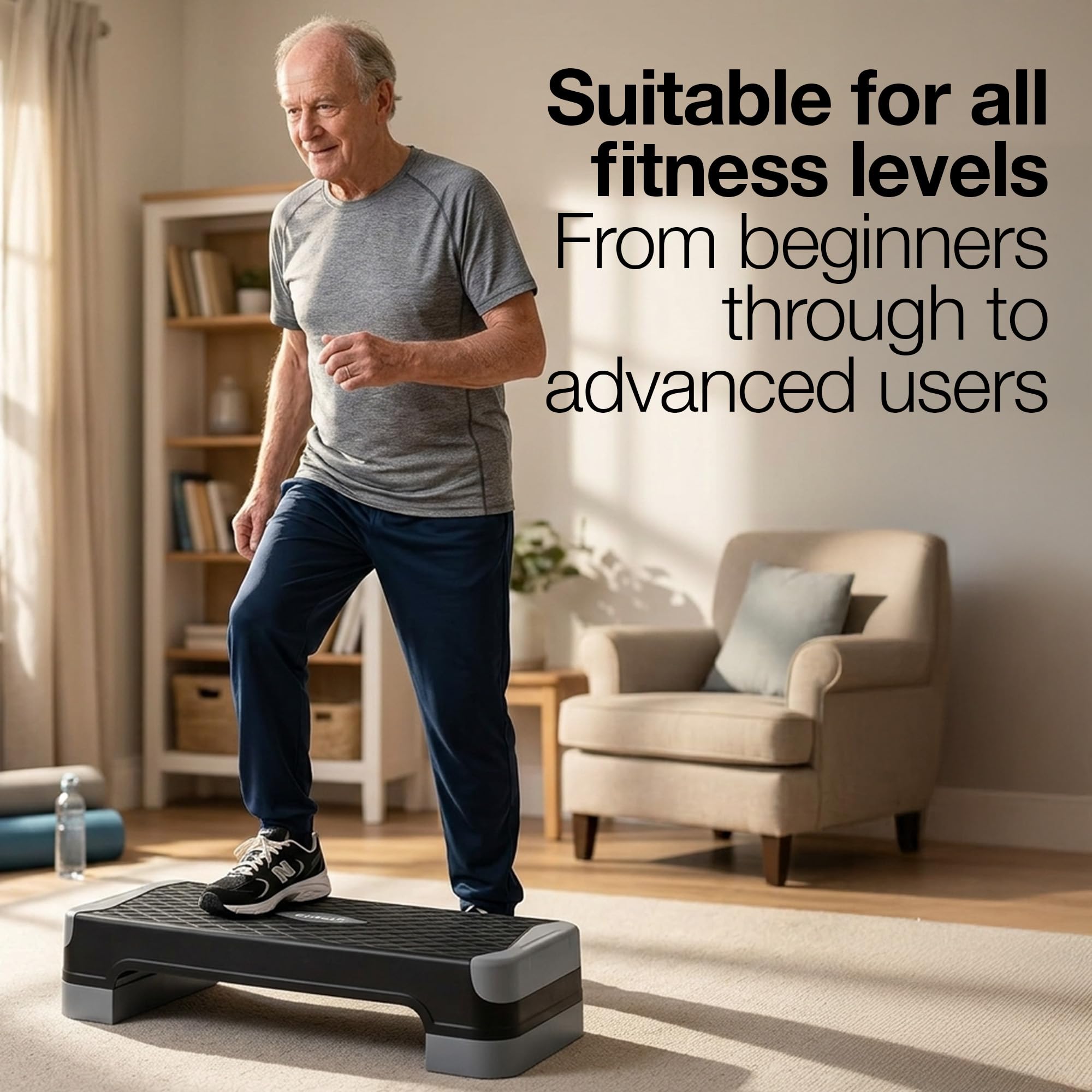 Athlyt Multifunktionaler Aerobic-Stepper