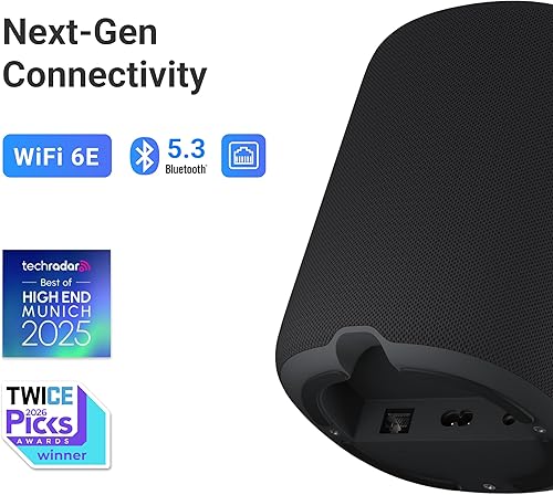 Miniatura 8 de WiiM Sound - Altavoz inteligente con pantalla táctil de 1.8", 24 bits de alta resolución192 kHz, corrección de habitación AI RoomFit, 100W de