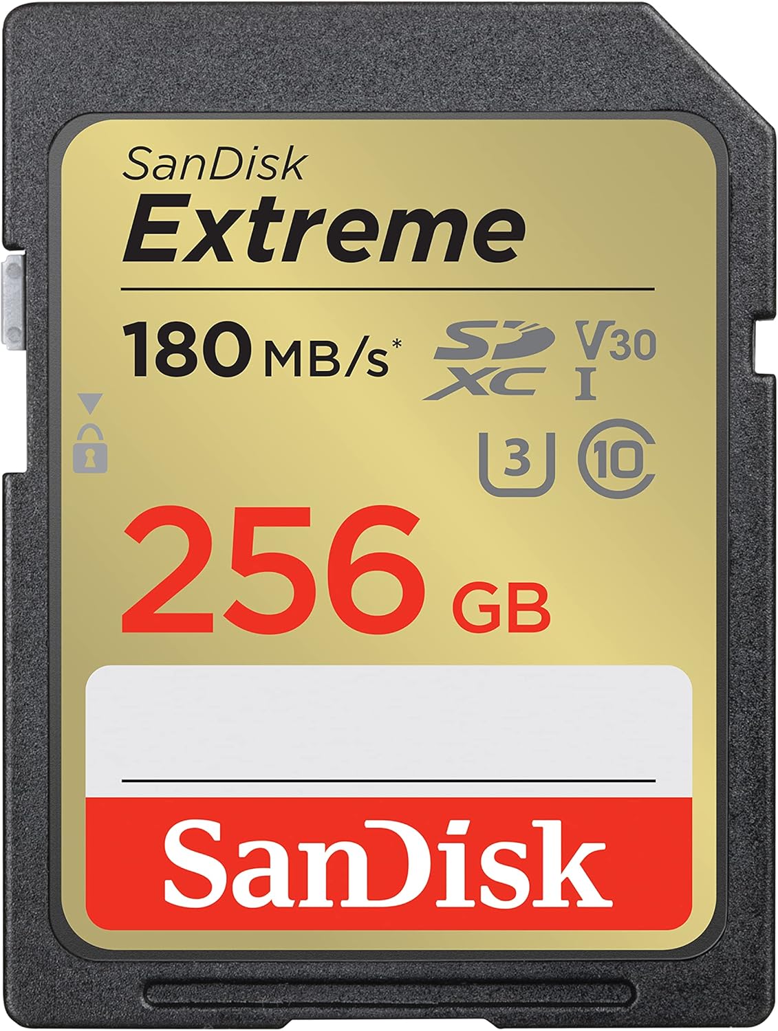 SanDisk 256GB Extreme SDXC UHS-I Memory Card - C10