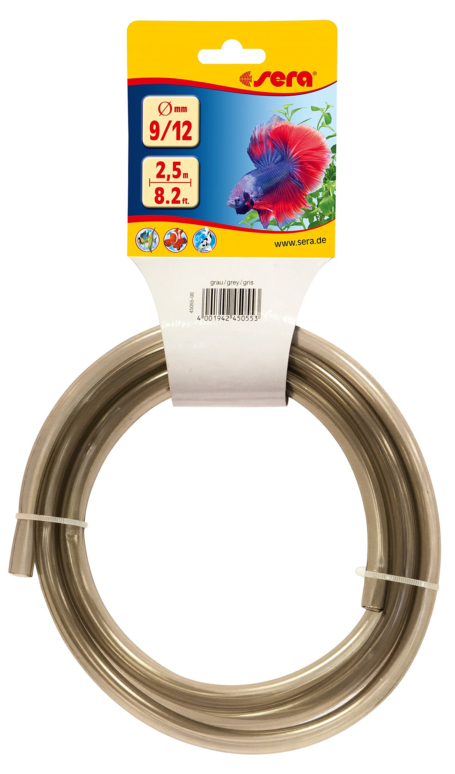 Sera Tuyau 9/​12 Gris 2,​5 m