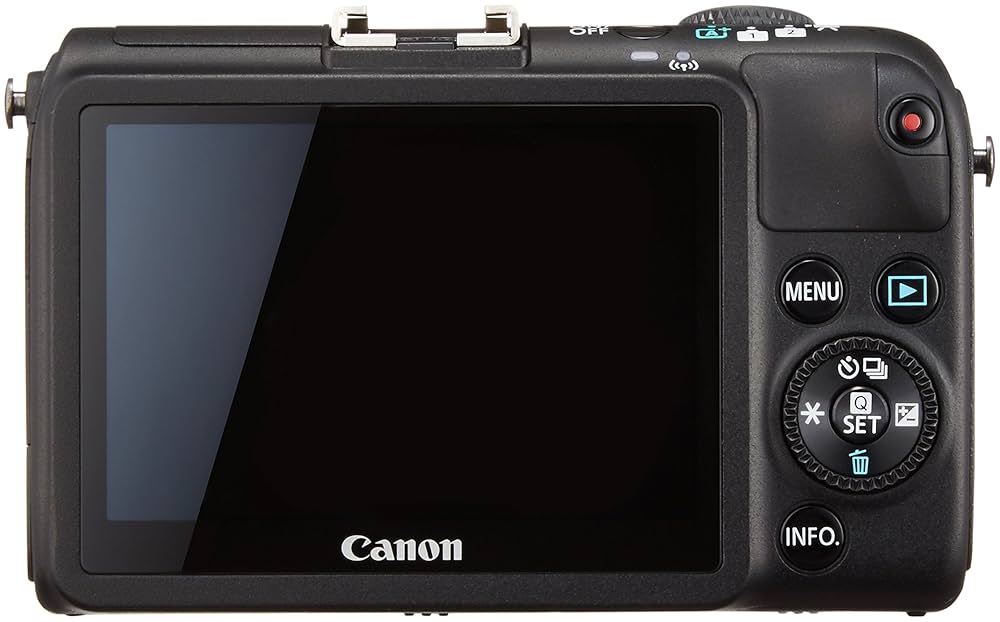 Canon EOS M2 レンズ付き　※液晶割れ hideyoshi-camera_canon-eos-m2-