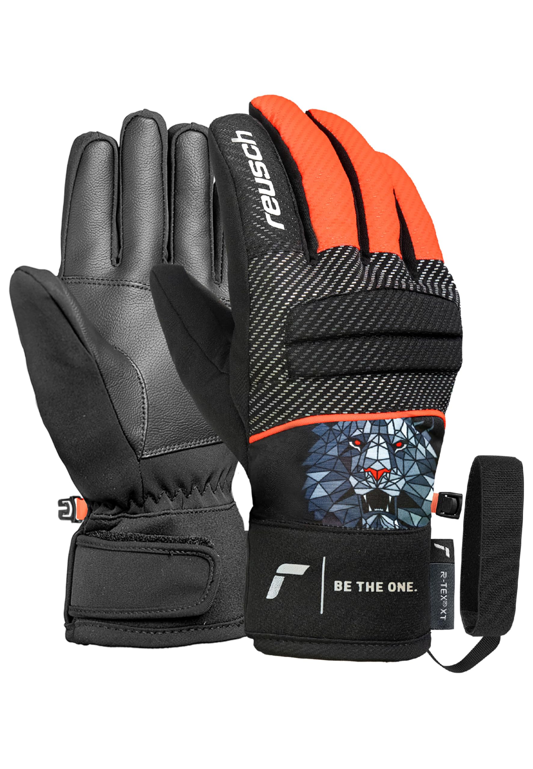 Reusch Warrior R-TEX XT Skihandschuhe für Kinder & Jugendliche – Warme, wasserdichte Winterhandschuhe mit Knöchelschutz, Fingerpolsterung & Handgelenkschlaufe – Weich, robust & atmungsaktiv