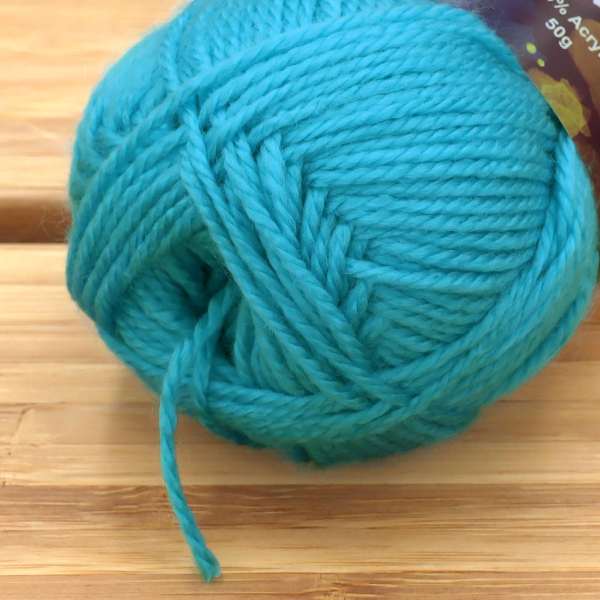 Amigurumi Select 100% Acrylic Craft Yarn Skeins Crochet and Knitting Projects - Acrylic Fingering Weight - Sweet Pea - 4 Skeins - Image 3
